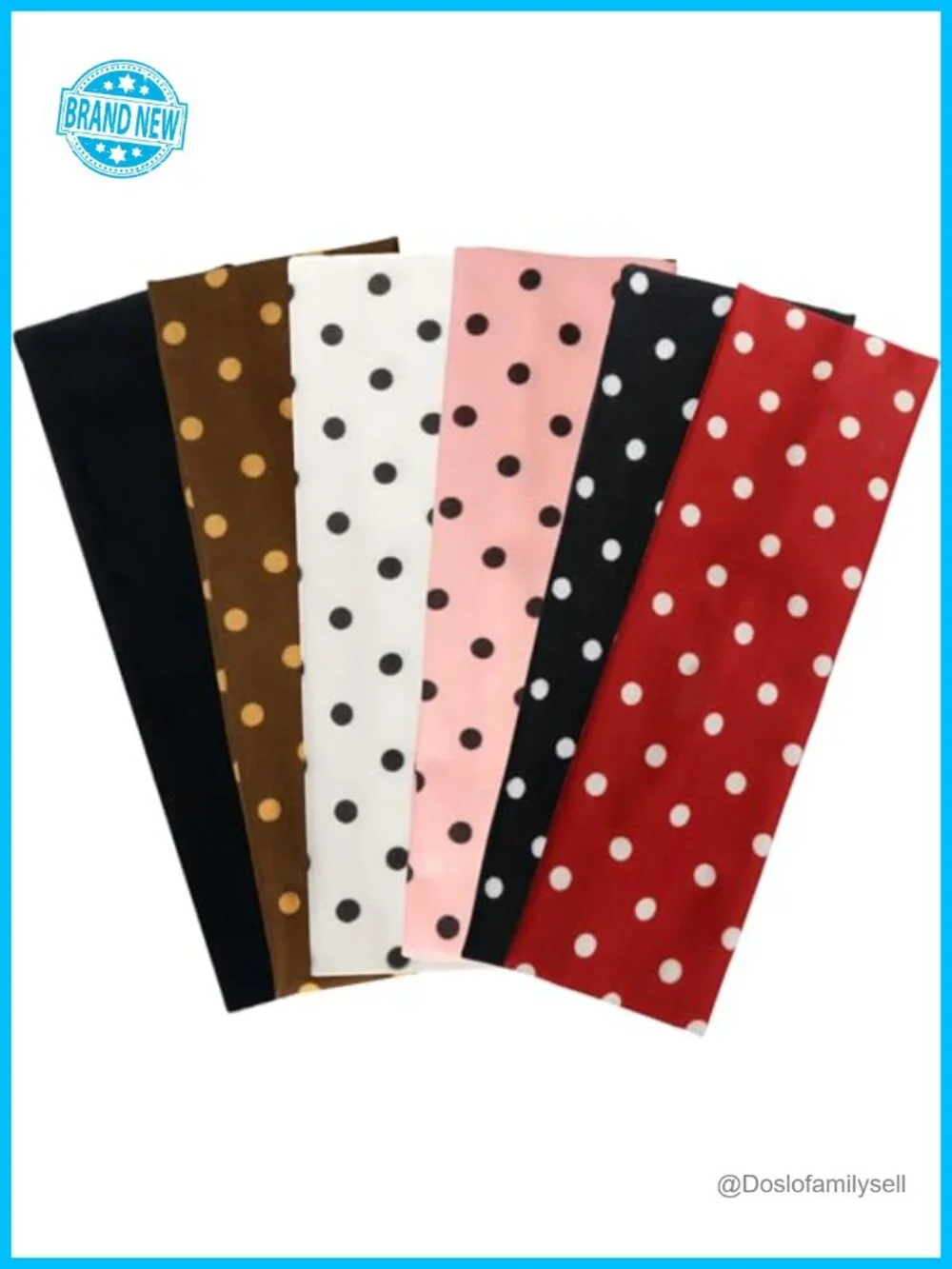 Non Slip Elastic Sweat Headbands for Women, Sports, Fitness, Running